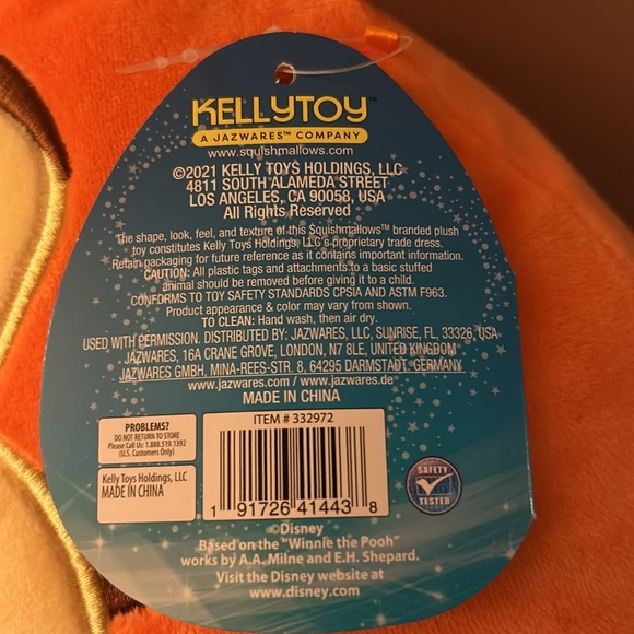 Disney Originalal Squishmallow Tigger from Winnie The Pooh. - Picture 5 of 6